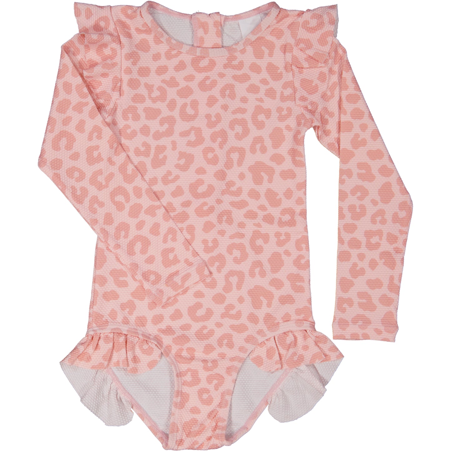 UV Swim Suit, Pink, Front