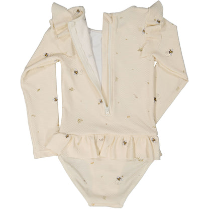 UV Swim Suit, Beige, Back 2