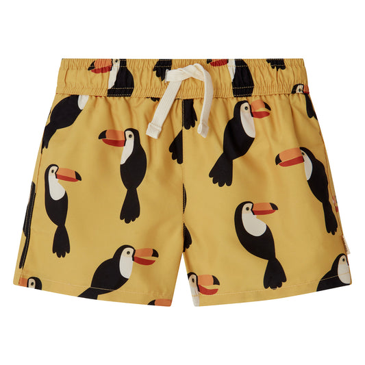 Swim Shorts, Toucan, Front